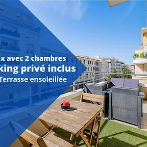 Appartement La Joliette; Duplex 2 Chambres, Parking Inclus+ Terrasse+ Ascenseur, Marseille
